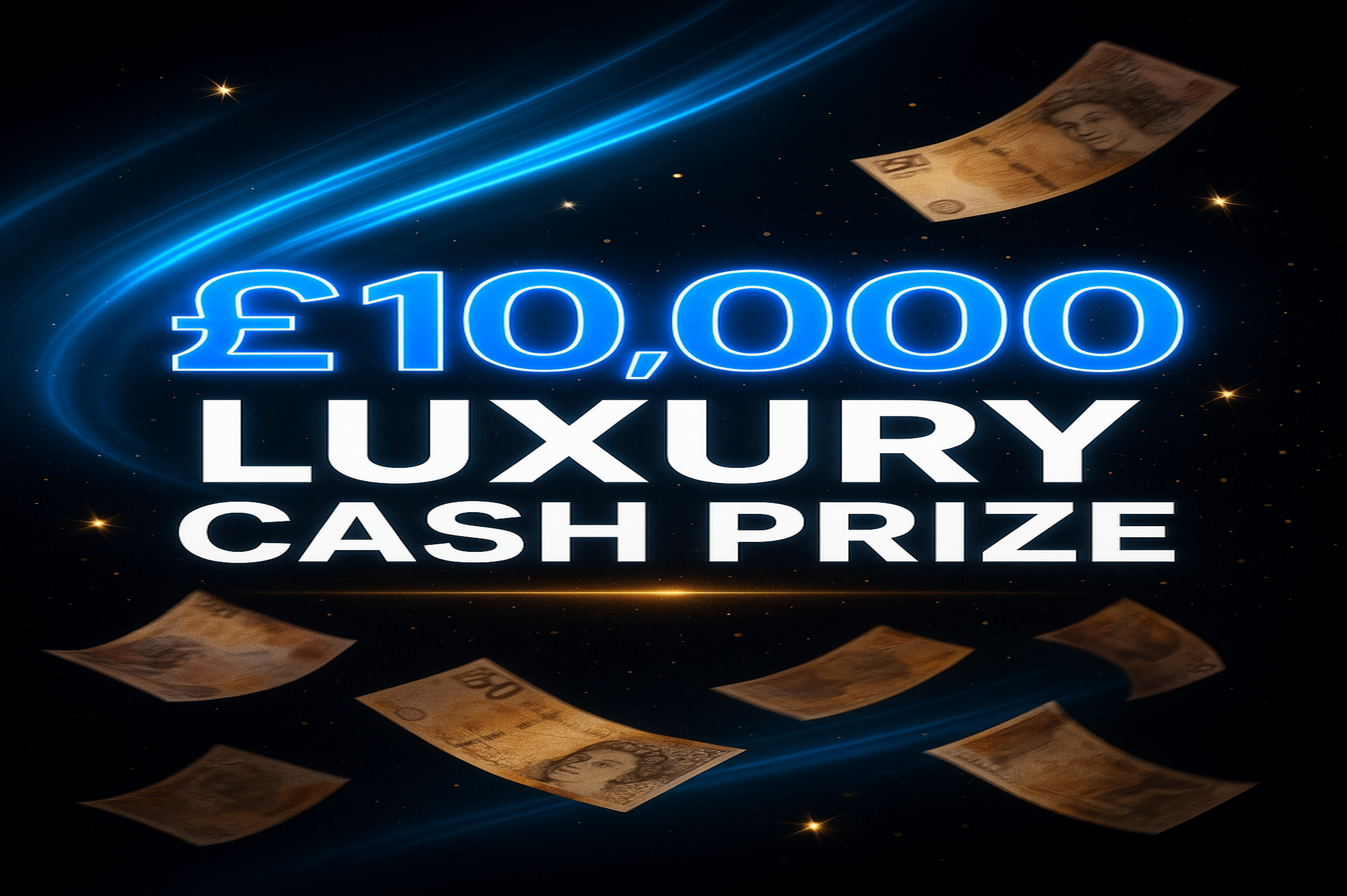 £10,000 Luxury Cash Prize